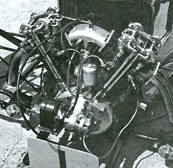 Anzani 8 valve engine