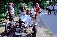 Meeting 2003 of the 'Morgan 3-Wheeler Gruppe Deutschland IG'
