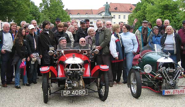 Meeting 2004 of the 'Morgan 3-Wheeler Gruppe Deutschland IG'