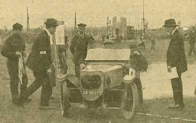H. F. S. Morgan im Junior Car Club's trial