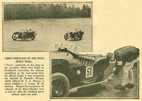 Maskell's Morgan with fish-tail silencers