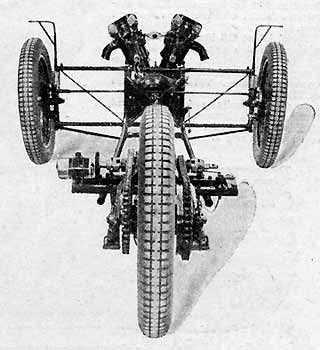 chassis of the Aero Morgan
