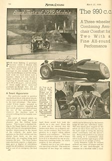 Motor Cycling,  22. März 1939, Seite 750